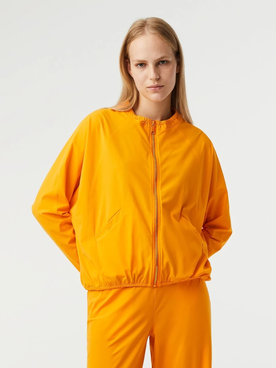 AlphaTauri Women's Warm Yellow Power Stretch Jersey Jacket - Lightweight Comfort & Style