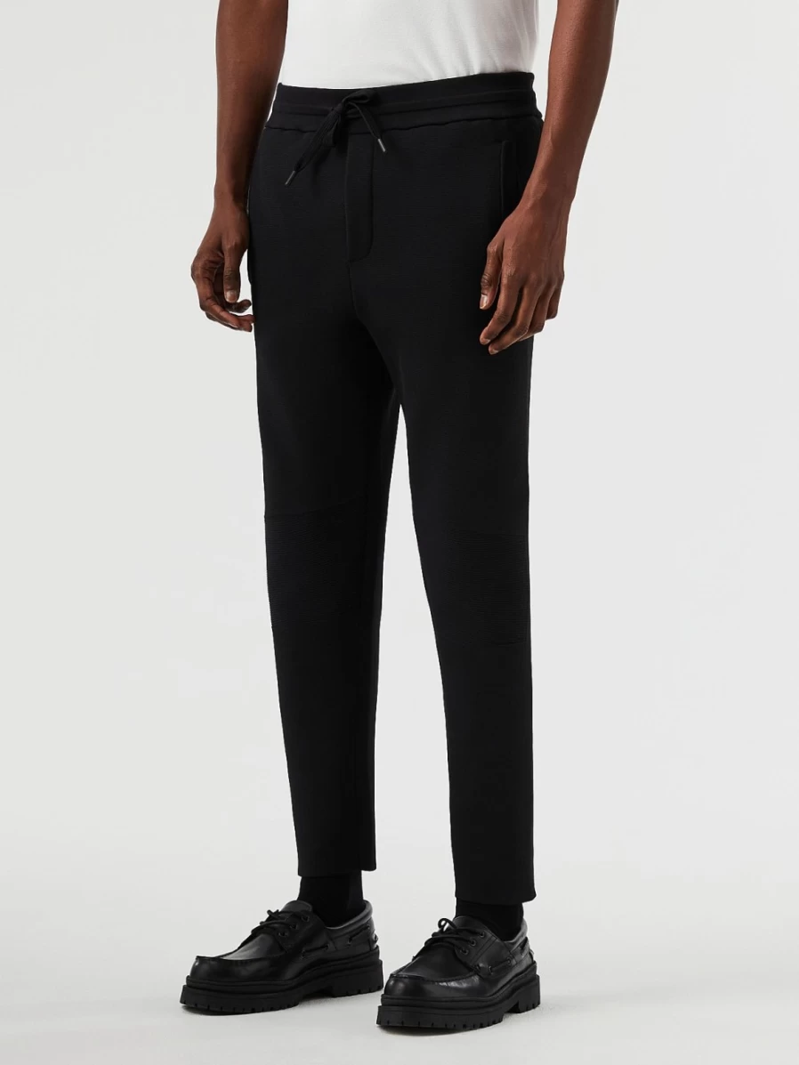 AlphaTauri Men's Black Performance Knit Cropped Pants