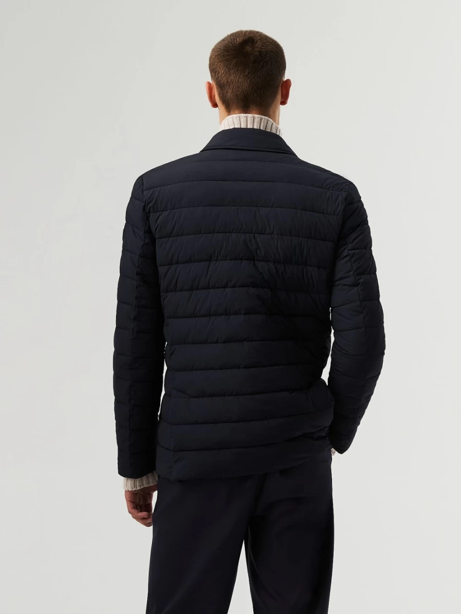 AlphaTauri Men's Navy Lightweight Padded Primaloft® Blazer Jacket