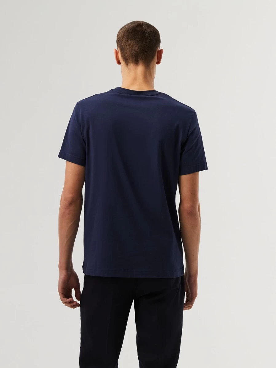 AlphaTauri Men's Navy Signature Logo T-Shirt