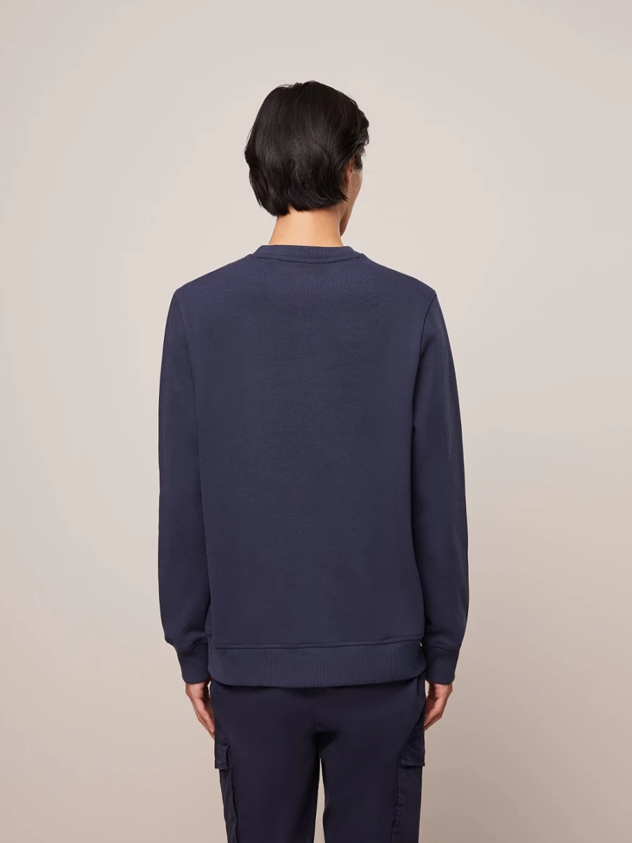 AlphaTauri Men's Navy Signature Logo Sweatshirt