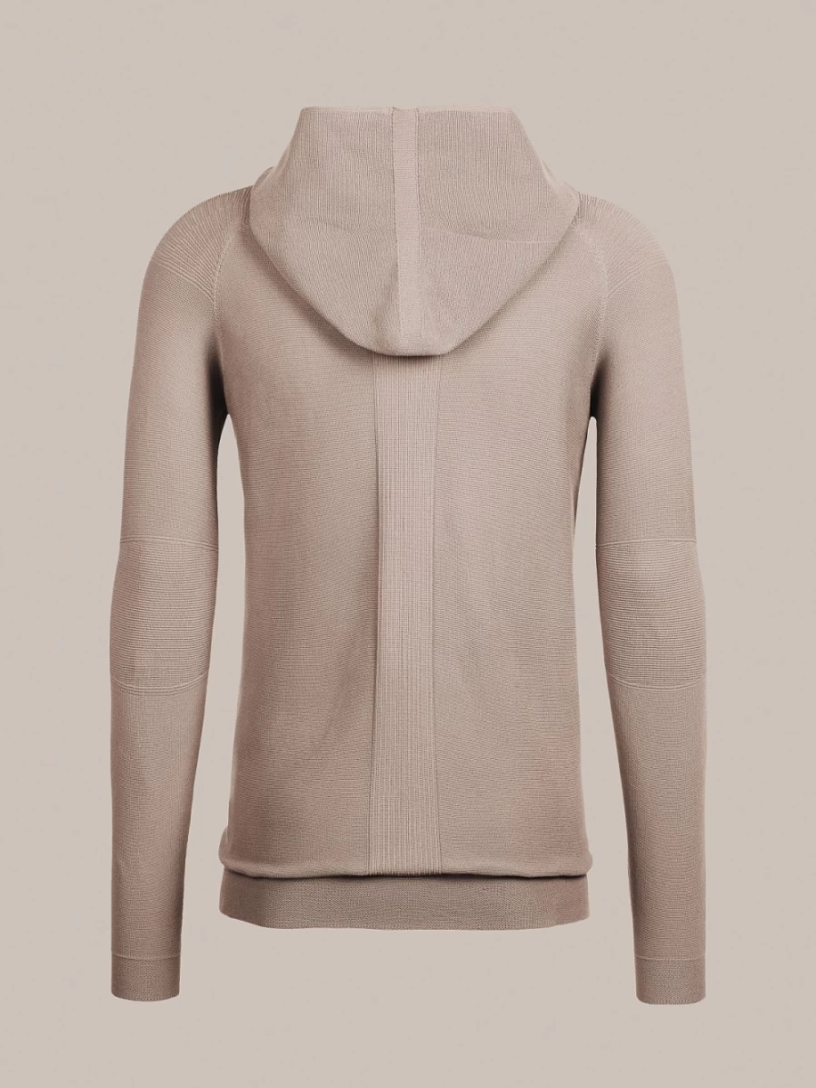AlphaTauri Men's Sand Seamless 3D Performance Knit Jacket