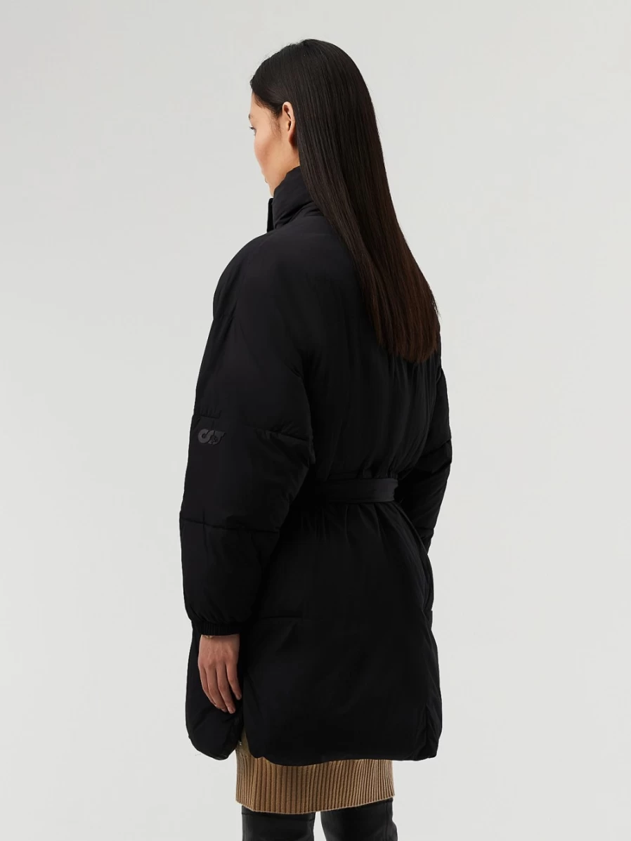 AlphaTauri Women's Black Lightweight Padded Primaloft® Winter Coat