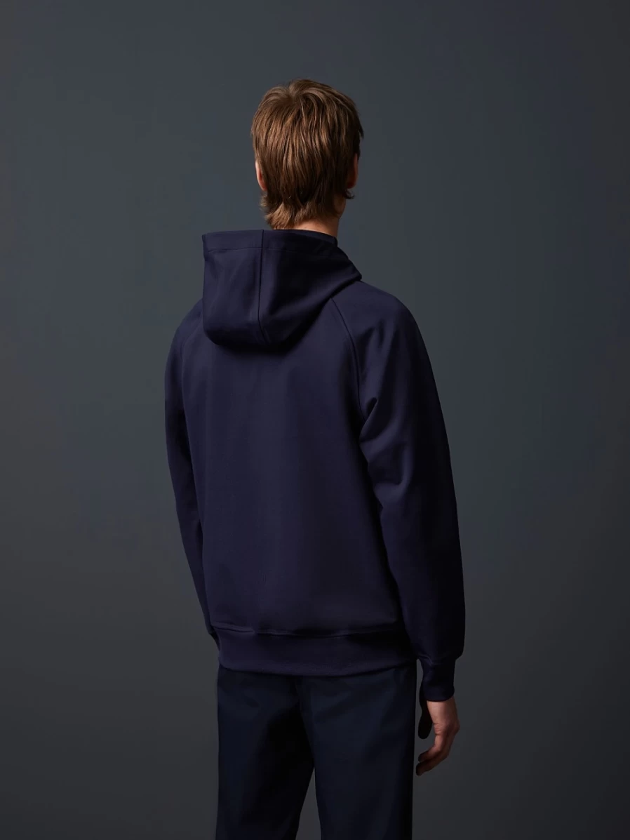 AlphaTauri Men's Navy Waterproof Taurobran® Hoodie