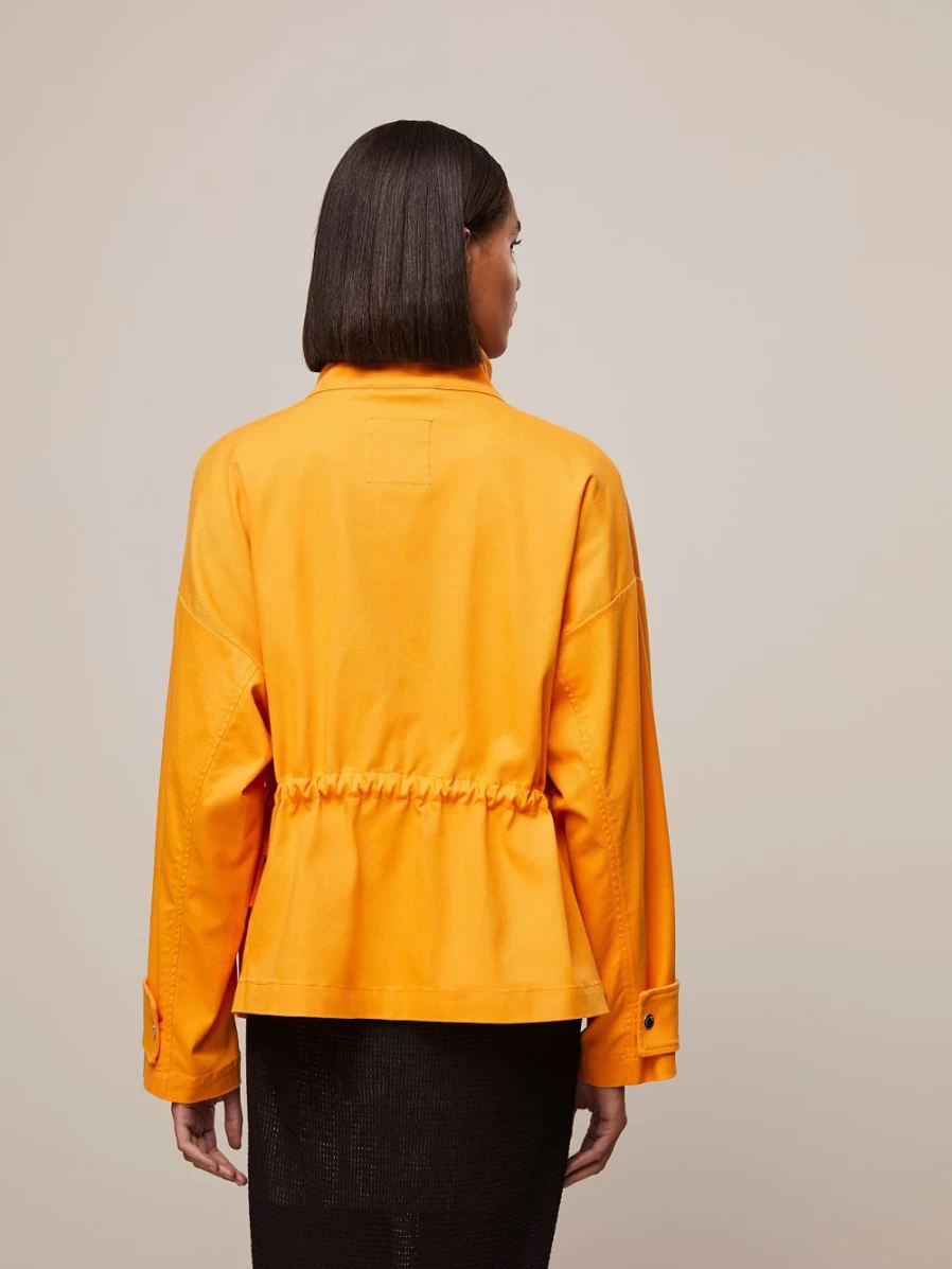 AlphaTauri Women's Warm Yellow Water-Resistant Cotton Jacket