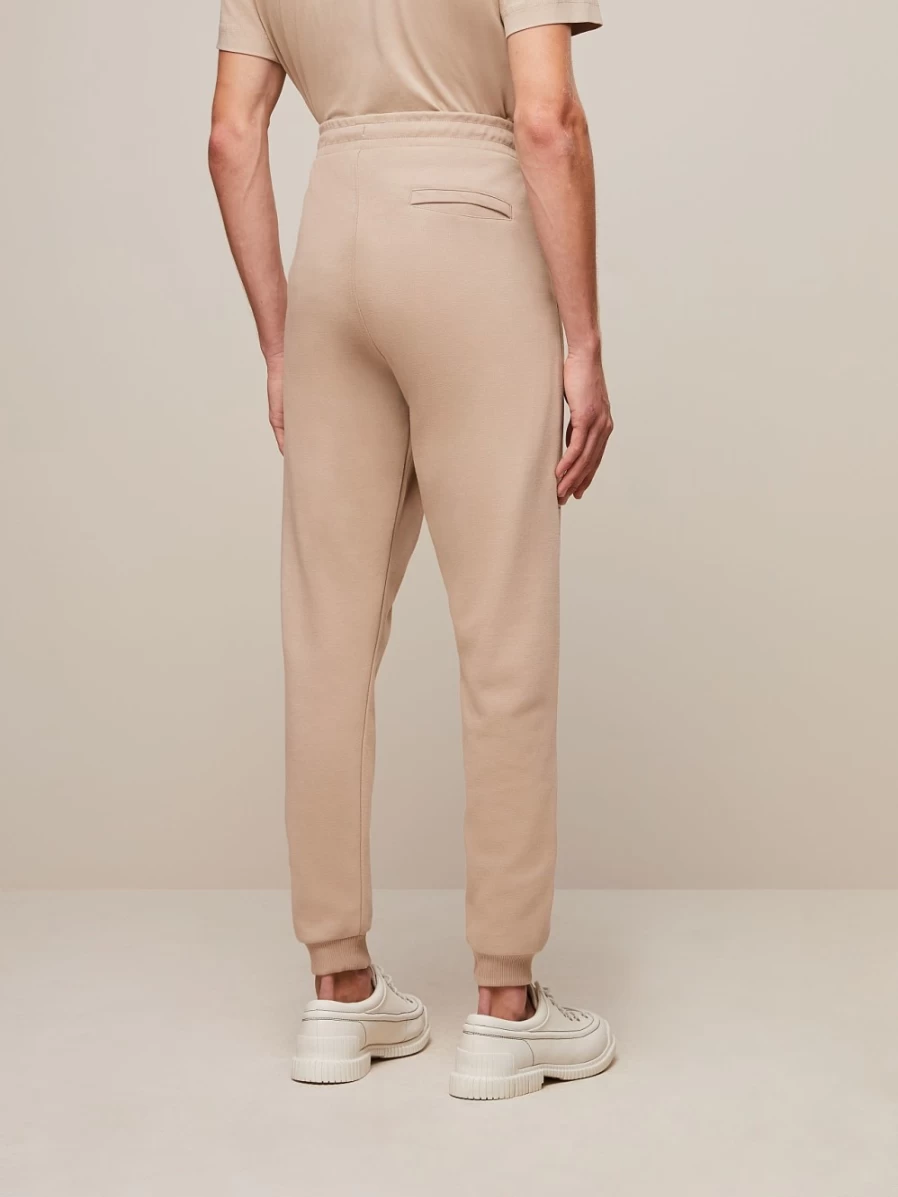 AlphaTauri Men's Signature Logo Joggers in Sand - Comfortable Athletic Pants