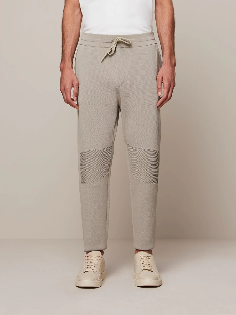 AlphaTauri Men's Performance Knit Pants in Sand - Comfort & Style