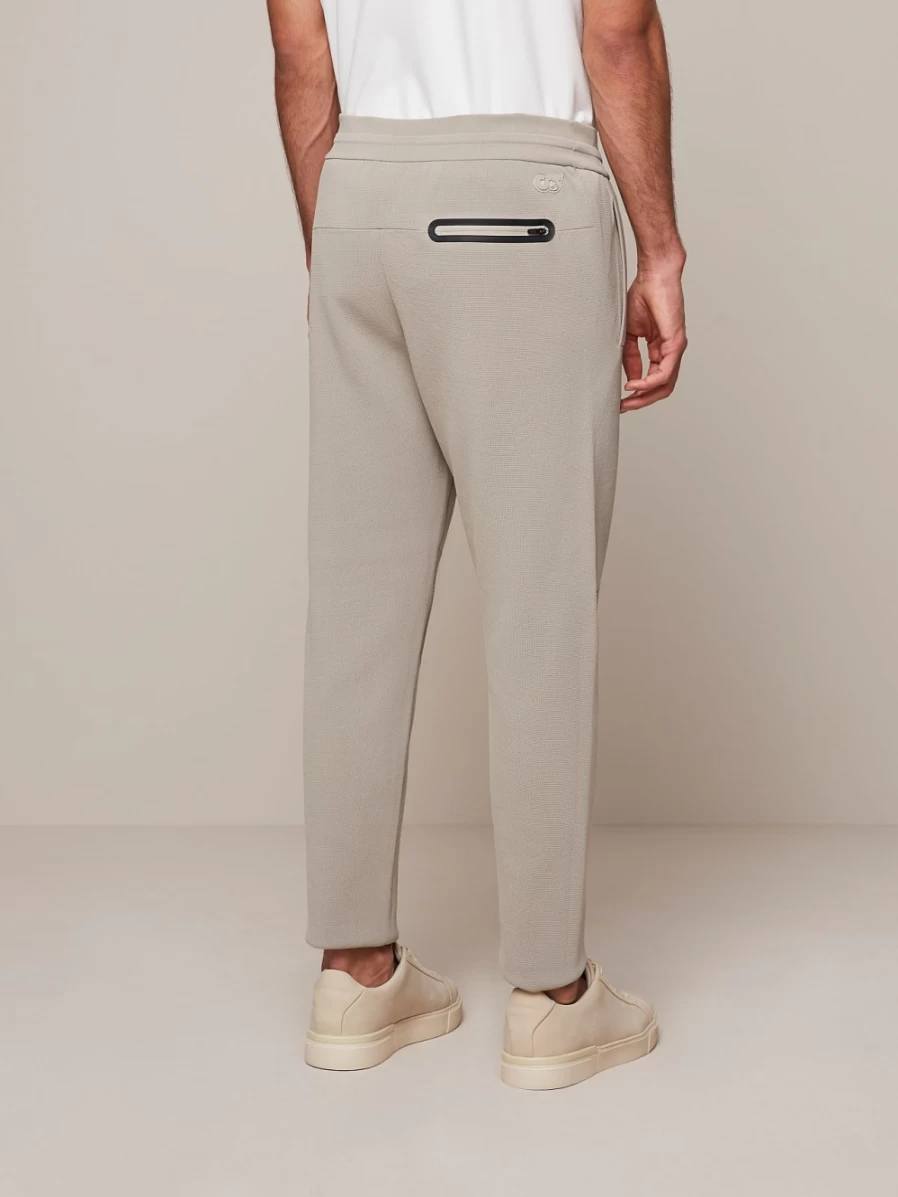 AlphaTauri Men's Performance Knit Pants in Sand - Comfort & Style