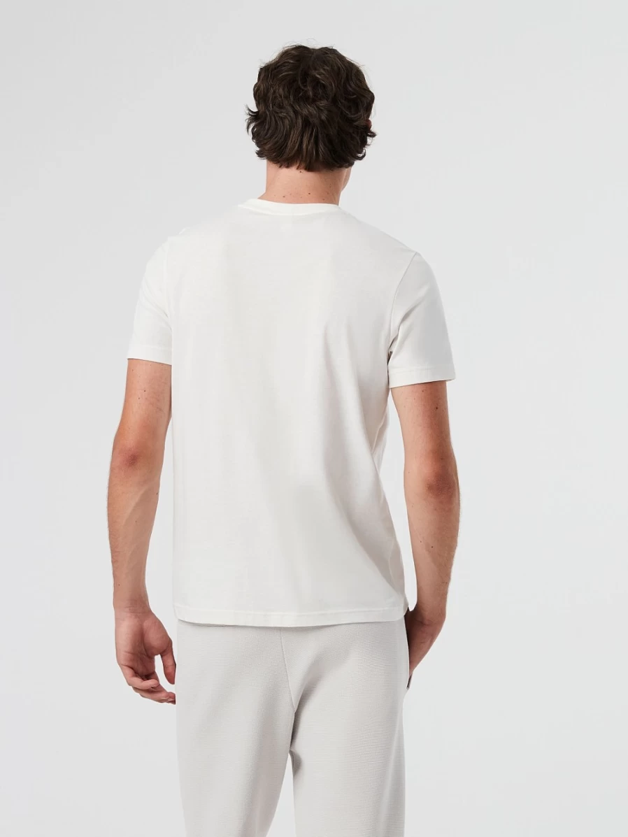 AlphaTauri Men's White Cotton T-Shirt