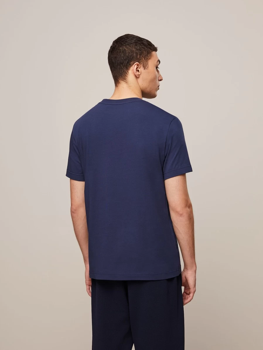 AlphaTauri Men's Navy Signature Logo T-Shirt