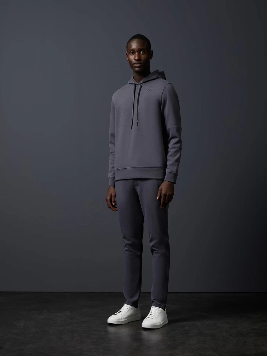 AlphaTauri Men's Grey Relaxed-Fit Joggers - Comfortable Casual Sweatpants