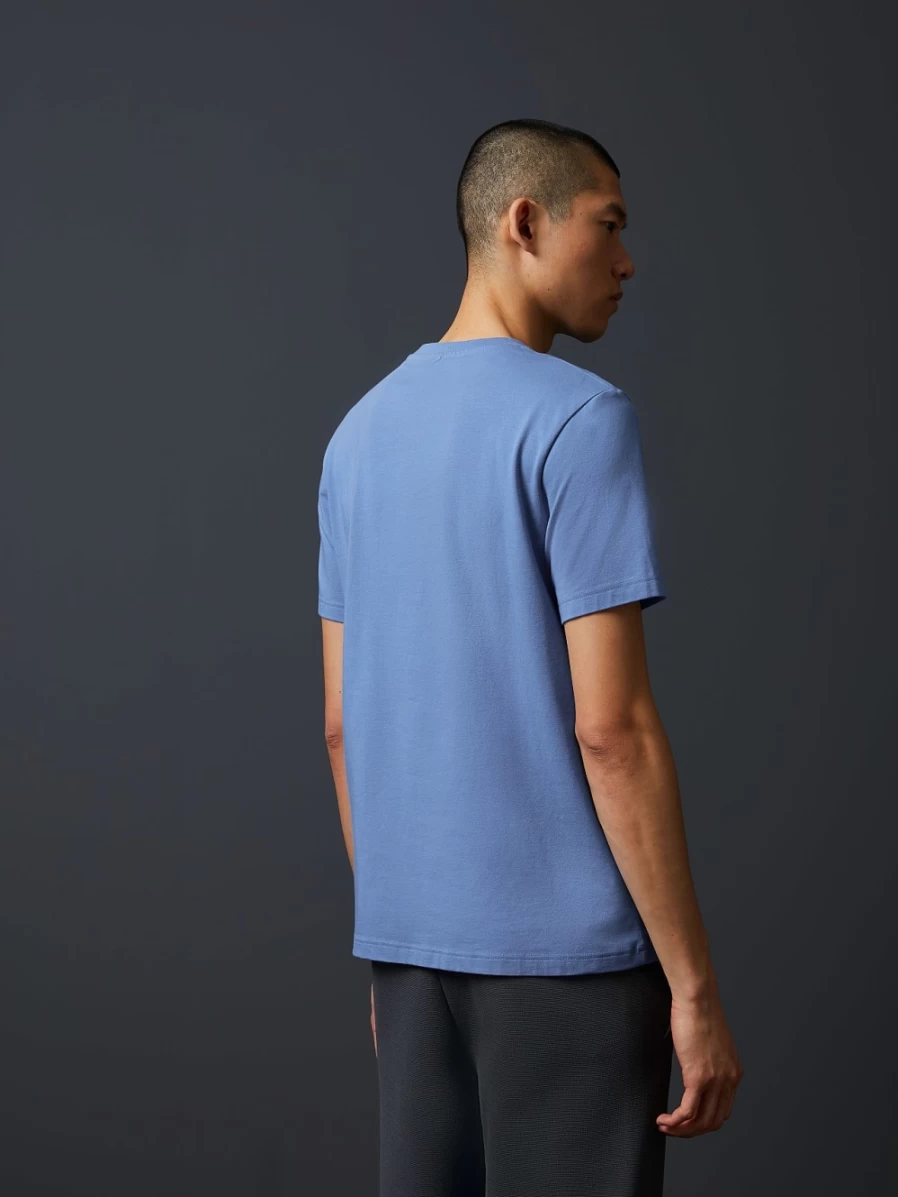 AlphaTauri Men's Medium Blue Logo Print T-Shirt
