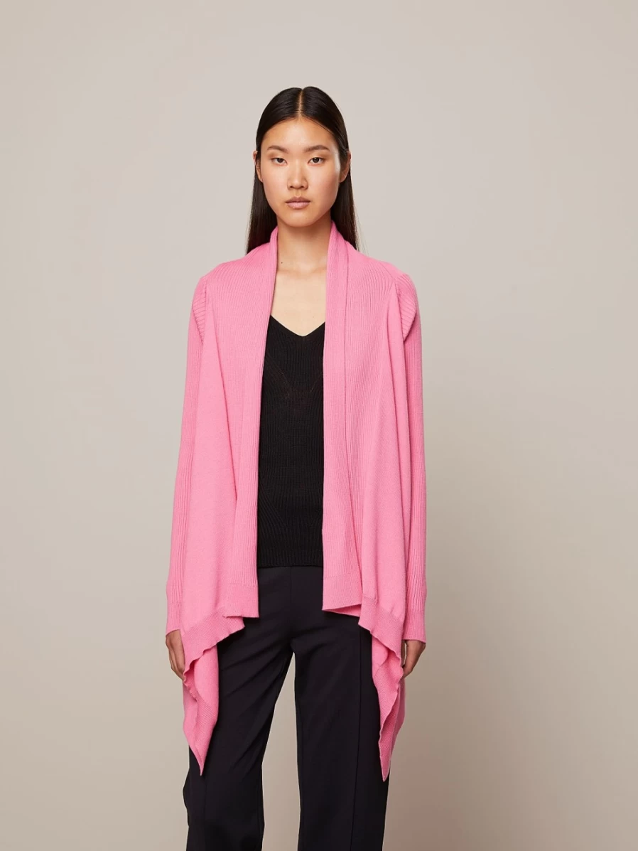 AlphaTauri Women's Flamingo Knit Cashmere-Coolmax® Cardigan Sweater