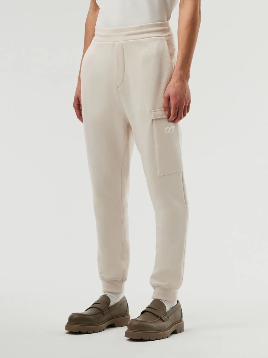 AlphaTauri Men's Oversize Chalk Sweatpants - Comfortable Lounge Pants