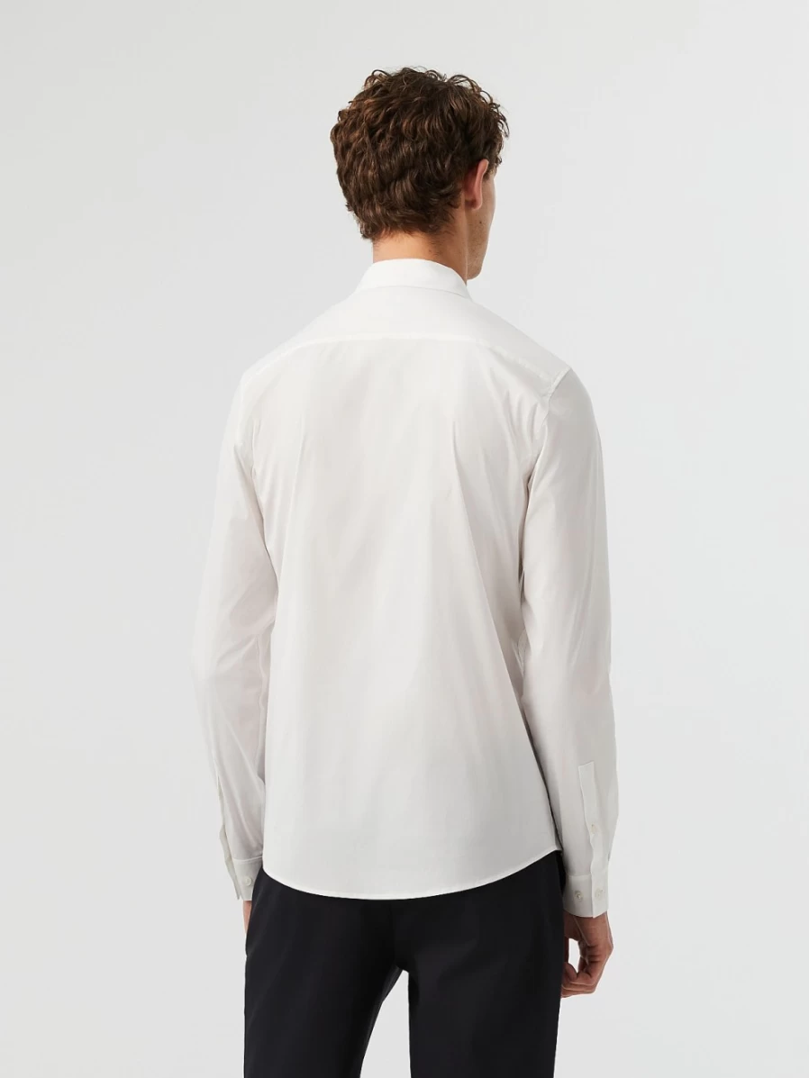 AlphaTauri Men's Easy Care White Shirt - Comfort & Style