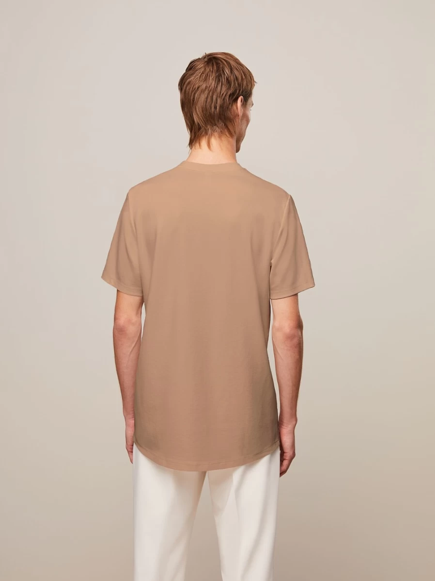 AlphaTauri Men's Sand Jersey T-Shirt - Comfortable & Stylish Casual Top