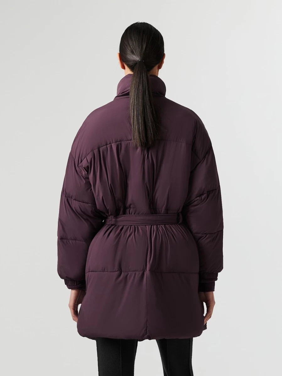AlphaTauri Women's Lightweight Primaloft® Insulated Coat in Plum