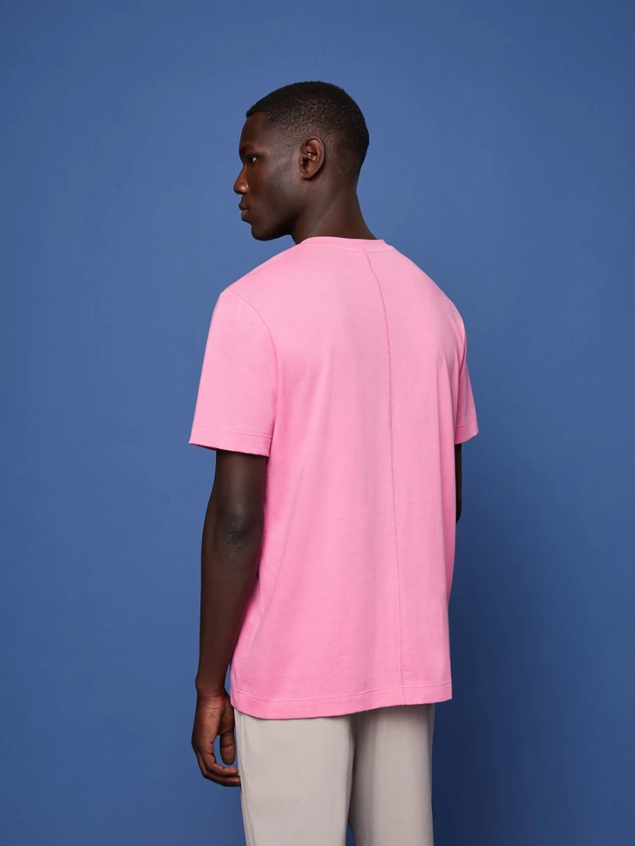 AlphaTauri Men's Flamingo Oversized Logo T-Shirt - Bold Graphic Tee