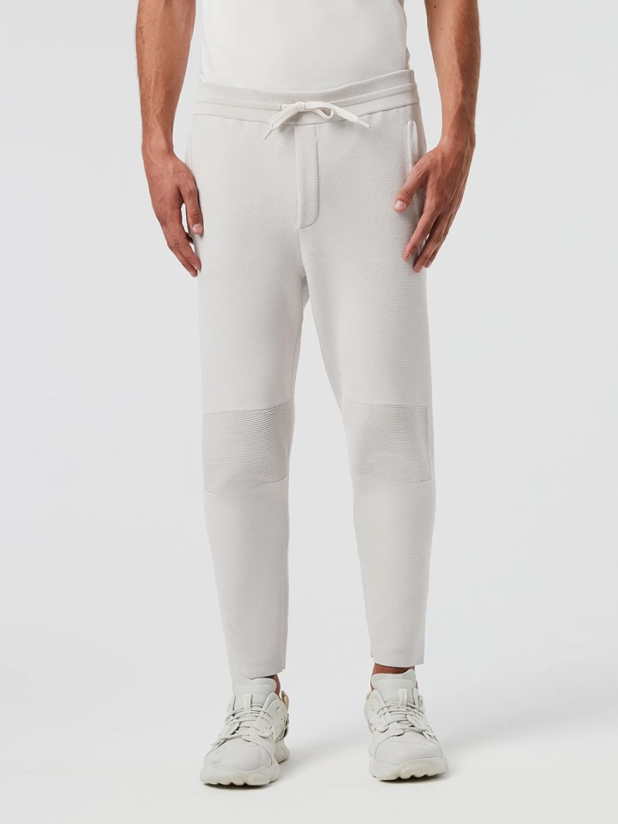 AlphaTauri Men's Performance Knit Pants in Off White - Comfort & Style