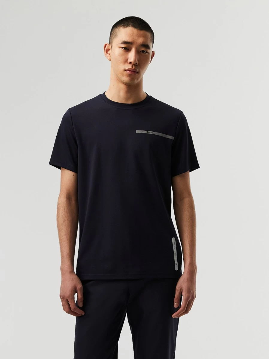 AlphaTauri Men's Navy Jersey T-Shirt - Premium Comfort & Style