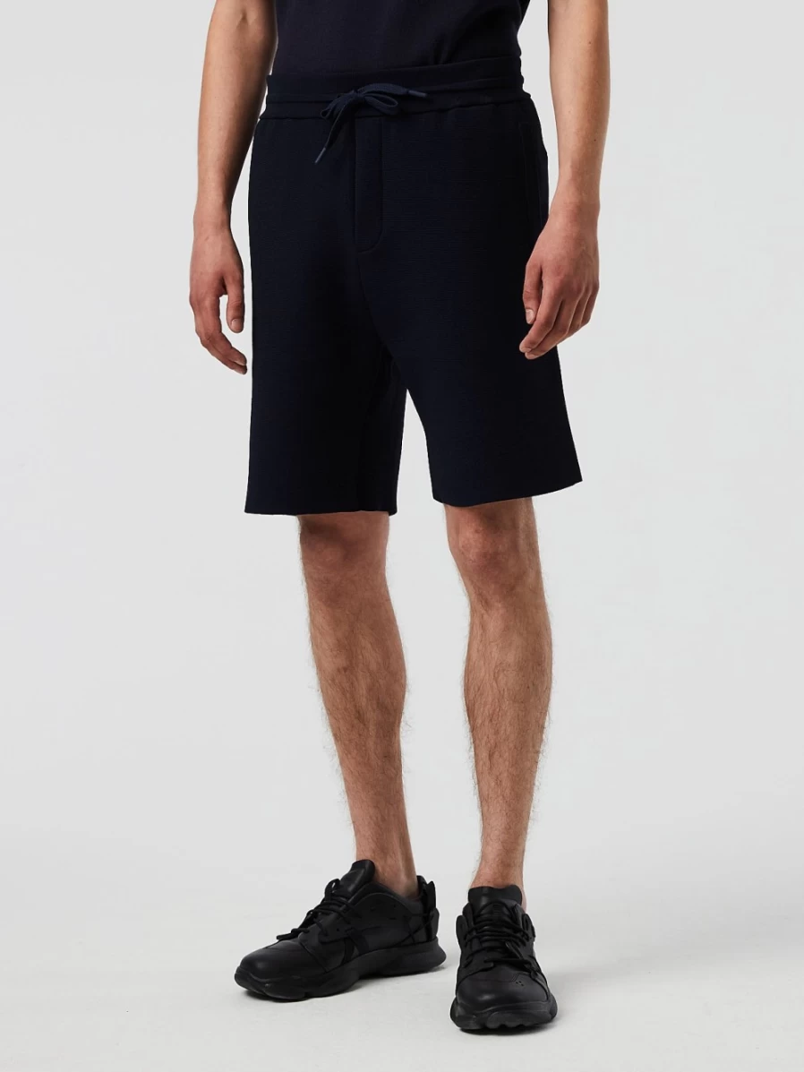 AlphaTauri Men's Navy Performance Knit Shorts - Comfortable Athletic Shorts for Training & Running